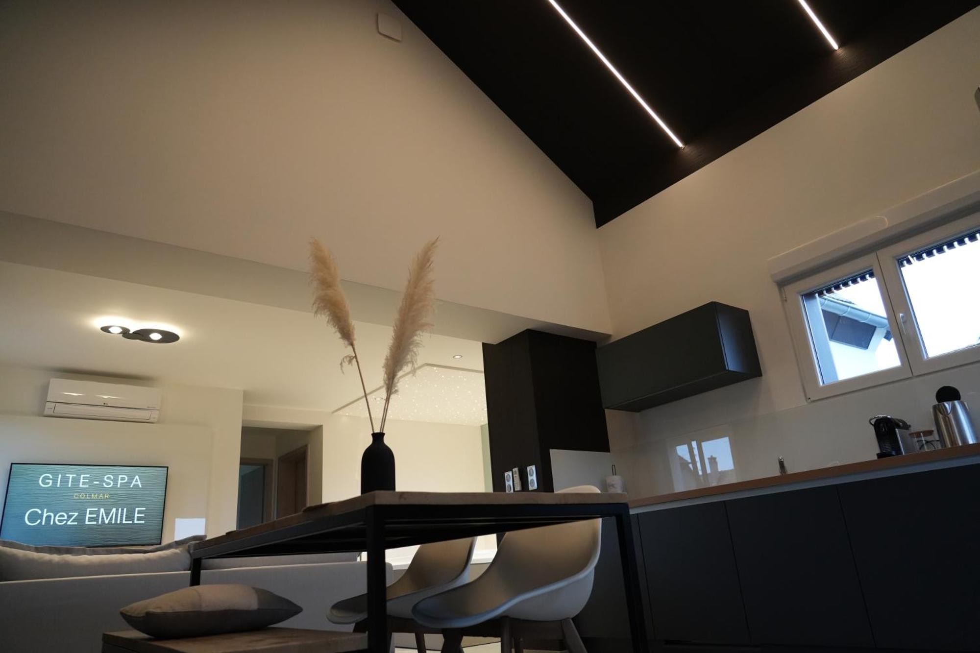 Gite Spa L'Atelier Emile - Spa Privatif - 5 Min Colmar Sainte-Croix-en-Plaine Δωμάτιο φωτογραφία